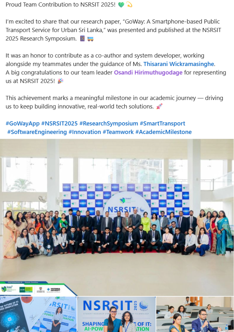 [Research Paper] GoWay: A Smartphone-based Public Transport Service